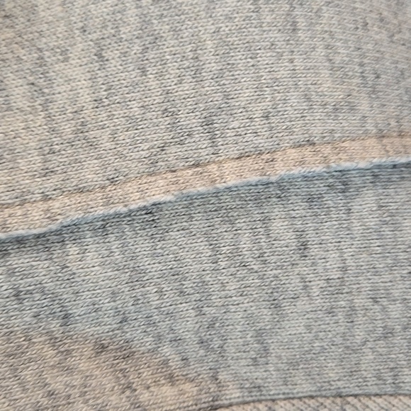 Barbour Millfire Knit Jumper – Light Grey Marl Winter Tartan Wool Blend US 14 - Picture 11 of 13